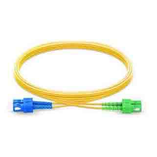 SC UPC - SC APC Duplex 3.{1}}mm vagy 20mm PVC vagy LSZH Jacket 9/125 egymódusú szálpatch kábel